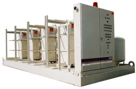 Multiple Plate Heat Exchanger Skid