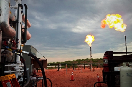 GTUIT System in Bakken Oil Fields and clean flare gas with reduced VOCs