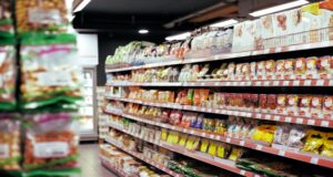 Packaged Foods in Supermarket