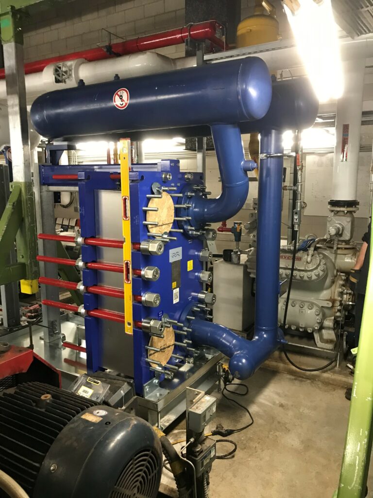 Ammonia Chiller for Meadowvale Arena