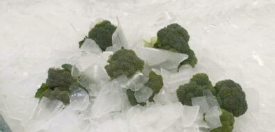 Broccoli with Shell Ice
