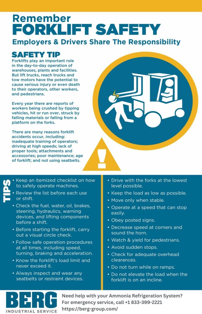 Heat Safety Products for Forklift Operators